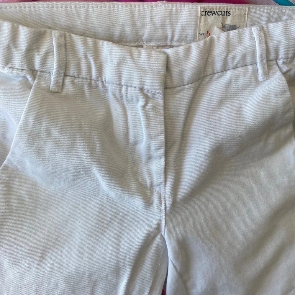Crewcuts Tunic Outfit Girls Sz 5 Toddler White